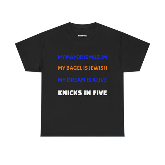 KNICKS IN FIVE Tee